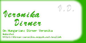 veronika dirner business card